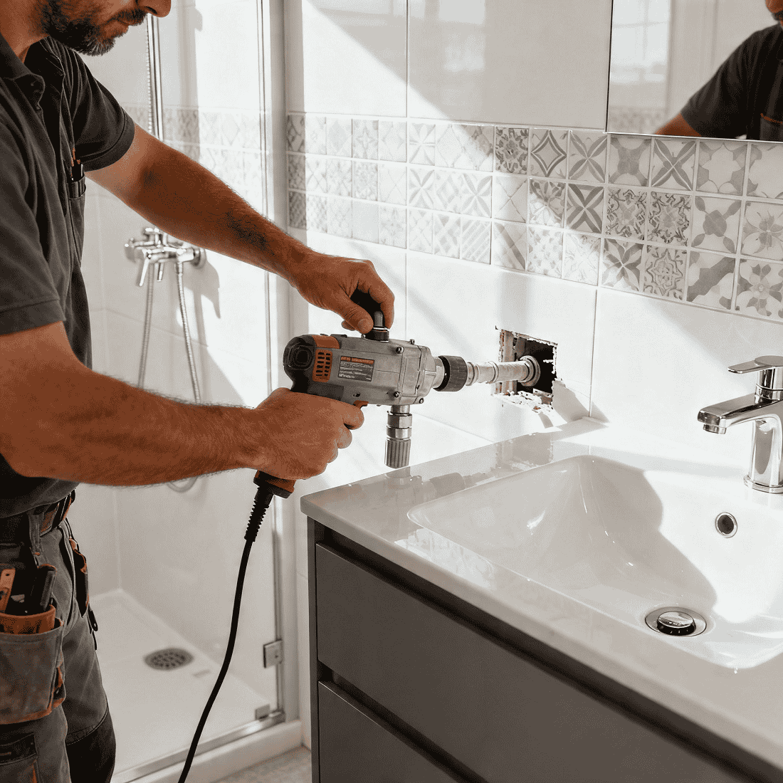 Aménagement de salle de bain clé en main aux Arcs