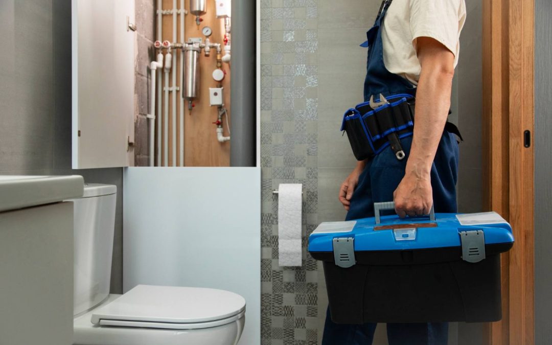 Pose de WC suspendu et meuble salle de bain aux Arcs