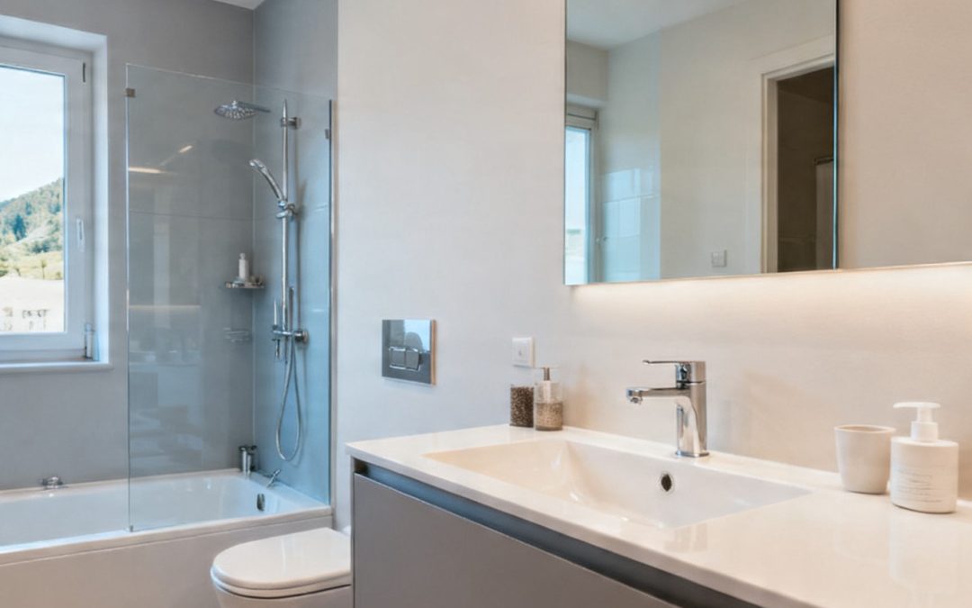 Création d’une salle de bain moderne aux Arcs